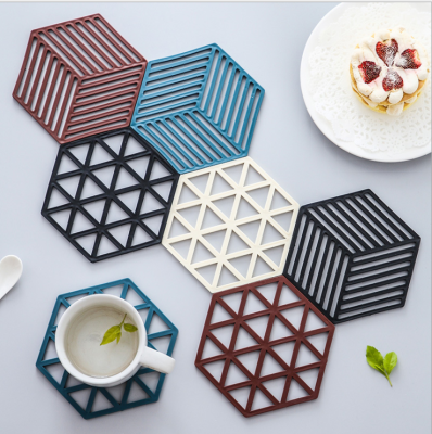  Heat Proof Mat Nordic Scald Preventing Met Coasters Household Kitchen Pot Mat Dish Mat Coaster Vegetable Mat Placemat