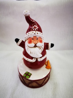 New Christmas Music Bell Ceramic Ornaments