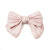 Korean Style New Candy Color Pleated Big Bow Spring Clip Ornament Sweet Knotted Waist Double-Layer Hairpin