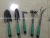 Plastic Handle Flower Set Spade Hoe Rake Dual-Purpose Hoe Three Shovel Garden Tool Kit Combination