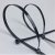 10-Inch (about 25.4cm) Black 250 Pieces/50 Lbs Zip Ties, Nylon Thread Ties,