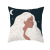 New Abstract Oil Painting Girl Mountain Sun Moon Cactus Pillow Cover Geometric Throw Pillowcase Customizable Material