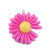 Creative Little Daisy Acrylic Pendant Luminous Key Ring Pendant DIY Decoration Accessories Stall Small Gift Wholesale