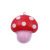 Cartoon Mushroom Pendant Handbag Pendant Creative Glow Toy DIY Stall Small Gift Acrylic Ornaments Accessories