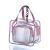 Korean Transparent PVC Cosmetic Storage Bag Large Capacity Detachable Toiletries Three-Piece Storage Bag Wholesale
