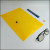 Mirror Transparent Pp Button Bag Information Bag Plastic Snapper File Bag Office File Bag Self-Produced and Self-Sold