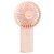 Drip Fan Fresh Flower Handheld Mini Rechargeable Fan Portable with Light Little Fan Promotional Gifts