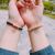 5201314 Set for Boyfriend Hair Rope Bracelet Dual-Use Rubber Band Female Hair Tie Simple Couple Headdress