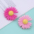 Creative Little Daisy Acrylic Pendant Luminous Key Ring Pendant DIY Decoration Accessories Stall Small Gift Wholesale