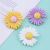 Creative Little Daisy Acrylic Pendant Luminous Key Ring Pendant DIY Decoration Accessories Stall Small Gift Wholesale