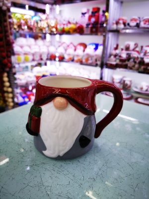 Christmas New Cup Ceramic Color Painting