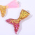 Factory Direct Sales Mermaid Pendant Keychain Pendant Flashing Sequins Fishtail DIY Decorative Pendant Wholesale