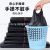 Factory Direct Black Plastic Shopping Handbag Waistcoat Bag Vest Bag Garbage Bag