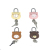 [Factory Direct Supply] a Variety of ABS Bear Craft Padlocks