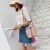 Korean Style Same Product on Official Website Shoulder Straw Bag Ins Summer 2021 New Double Tassel Bucket Bag Crossbody Women's Bag