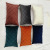 INS Velvet 30 * 50cm Small Plaid Sofa Cushion Cover Holiday Car Soft Short Plush Pillow Cover Spot