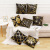 2020 Amazon Hot Gilding Pillow Cover Home European Classical Sofa Cushion Cover Gilding Lumbar Cushion Cover Customization