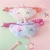 Amazon Hot Sale Unicorn Colorful Plush Waist Bag Cartoon Unicorn Girl Cute Shoulder Crossbody Chest Bag