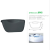 160*280 Dark Gray Bathtub Accessories M48