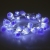 25 Lamp Natural Crystal Flower Shell Shape Led Copper Wire Lighting Chain Cross-Border Hot Sale Stone Lighting Chain Ornamental Festoon Lamp