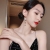 S925 Silver Ear Hook South Korea Dongdaemun High-Grade Long Pearl Grace Internet Celebrity Versatile Earrings Women