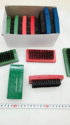 Shoe Brush Advanced Wooden Brush/Pig Or Cow Bristle Shoe Brush/Multi-Purpose Shoe Brush/Essential for Oiling and Polishing
