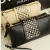 Factory Wholesale New Women's Handbag Korean Style Rivet Clutch Women's Handbag Women's Long Wallet