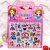 Children's Stickers Bubble Sticker Girls' Dress Cartoon Pattern Children's Reward Toys Baby Early Education Educational
