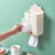 Cute Strawberry Punch-Free Wall Hanging Paper Extraction Box Bathroom Face Cloth Storage Box Tracelss Paste Home Tissue Box