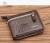 New Men's Wallet Short Casual Stylish and Versatile Two Fold Vintage Pu Zipper Wallet Factory Direct Supply
