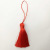 Factory Direct Sales High-End Seamless Short Fat Tassel Ice Silk Tassel Vertical Soft DIY Hand-Woven Polyester Tassel