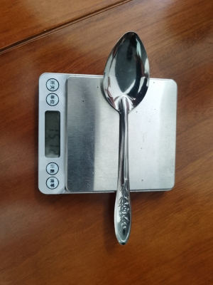 Stainless Steel Tableware Low-Grade Water Throwing Spoon Fork