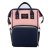 New Mummy Bag Trend Stripes Baby Diaper Bag Multi-Function Large Capacity Portable Mummy Backpack Factory Direct Sales