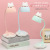 Cute Cartoon Cat's Paw Silicone Rechargeable LED Desk Lamp Touch Dimming Bedroom Student Dormitory Small Night Lamp Eye-Protection Lamp