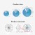 Hot Sale 8mm Colorful Single Hole Crystal Glass Satellite Shaped Rhinestone DIY Ornament Clothing Accessories Earrings Necklace Pendant