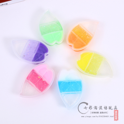 Foaming Glue Ins Three-Color Bubble Mud Slim Set Finished Mud Stress Relief Net Red Mud Crystal Mud