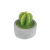 Artistic Taper and Candle Mud Cylinder Base Succulent Plant Candle Creative Simulation Candle