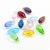 Pujiang Crystal Micro Glass Bead 8x13mm Horizontal Hole Water Drop Three-Dimensional Faceted Pendant DIY Hair Accessories Scattered Beads Materials Accessories