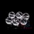 New Electroplating Ball 128 Surface Ball Transparent White Crystal Beads Car Perfume Car Hanging Materials Accessories Wholesale