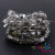 Factory Wholesale 8mm Large Hole Crystal Square Beads DIY Handmade Hair Ornament Material Beaded Door Curtain Bead Curtain Accessories