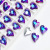 Crystal Pendant Amazon AliExpress Hot Sale Colorful Peach Heart Moon Starfish Pendant DIY Trinket Accessories