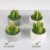 Artistic Taper and Candle Mud Cylinder Base Succulent Plant Candle Creative Simulation Candle