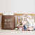 Oversized Cotton Quilt Buggy Bag Household Giant Cotton and Linen Clothes Miscellaneous Storage Basket Quilt Moving Drawstring Storage Bag