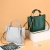 Bag Women's Solid Color Handbag Casual Trend Crossbody Shoulder Bag Metal Handle New 2021 Satchel