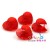 14mm Peach Heart Crystal Pendant Imported AB Color Electroplating DIY Necklace Accessories Handmade Material Wholesale