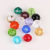 Factory Direct Supply 4 * 6mm Crystal Glass Flat Bead Beads DIY Ornament Accessories Hollow Bead Beads Can Be Customized