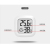 Mini Indoor Temperature Moisture Meter Smiley Face Display Easy Installation Compact LCD Temperature Sensor 0726
