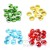 Hot Sale 8mm Colorful Single Hole Crystal Glass Satellite Shaped Rhinestone DIY Ornament Clothing Accessories Earrings Necklace Pendant