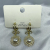 Micro Rhinestone Zircon Earrings Fashionable All-Match Short Super Flash Earrings Internet-Famous Crystal Pearl Earrings