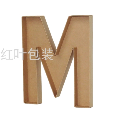 Wholesale Customized Party Decoration English Letter Candy Box Cake Packaging Gift Box Hard Box